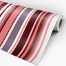 Papel de Parede Adesivo Listrado 012 Vinho 3.00x0.58m - 3
