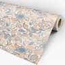 Papel de Parede Adesivo Arabesco 005 Rosa e Azul 1.20x0.58m - 3