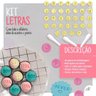 Kit Carimbos Marcador para Brigadeiro Doces Letras Alfabeto - Rosa - 2