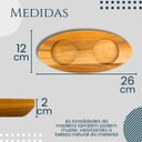 Ver mais imagens de Tábua de Frios com Divisórias Petisqueira de Madeira