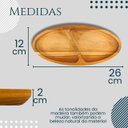 Ver imagem 7 de Tábua de Frios com Divisórias Petisqueira de Madeira