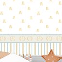 Ver imagem 1 de Papel de Parede Adesivo Baby 030 Turquesa 4.20x0.58m