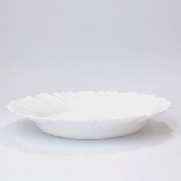 Prato Duralex Opaline Pétala 23,5cm Prato Fundo Nadir Figueiredo Branco - 5