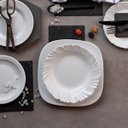 Ver imagem 7 de Prato Duralex Opaline Pétala 23,5cm Prato Fundo Nadir Figueiredo Branco