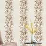Papel de Parede Adesivo Floral 026 Bege 1.20x0.58m - 1