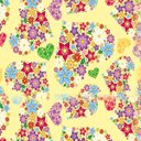 Ver imagem 2 de Papel de Parede Adesivo Floral 024 Amarelo 4.20x0.58m
