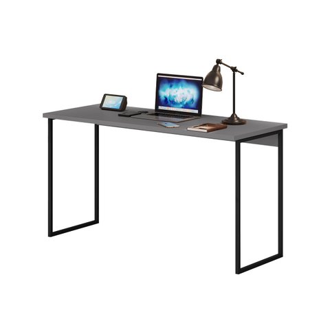 Mesa Escrivaninha Mega JCM Movelaria CINZA BRILHO JCM
