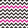Papel de Parede Adesivo Chevron 017 Rosa e Preto 3.60x0.58m - 2