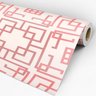 Papel de Parede Adesivo Geométrico 031 Rosa 3.00x0.58m - 3