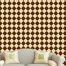 Papel de Parede Adesivo Geométrico 030 Xadrez 4.80x0.58m - 1