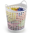 Ver imagem 3 de Cesto de Roupas Flexível Multiuso 44 Litros - 1546 - Arthi