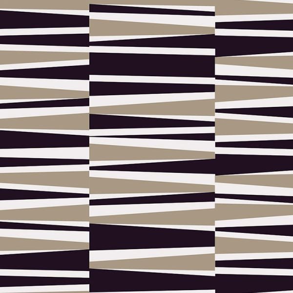 Papel de Parede Adesivo Geométrico 027 Bege 1.20x0.58m - 2