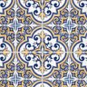 Papel de Parede Adesivo Azulejo 033 Português 2.40x0.58m - 2