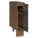 Ver imagem 2 de Balcão Porta-temperos 20 Cm 1 Porta Rustic/cinza Vik Madesa