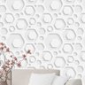 Papel de Parede Adesivo Efeito 3D 009 Geométrico 3.60x0.58m - 1