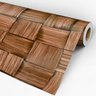 Papel de Parede Adesivo Madeira 008 Marrom 1.80x0.58m - 3