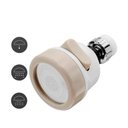 Ver imagem 3 de Bico Torneira Chuveirinho Gourmet Arejador 3 Jatos Abs Inox