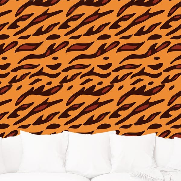 Papel de Parede Adesivo Textura 012 Animal 2.40x0.58m - 1