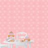 Papel de Parede Adesivo Baby 006 Rosa 2.40x0.58m - 1