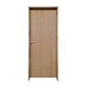 Ver imagem 3 de Kit Porta de Madeira Lisa Imbuia 210x82cm Batente 14cm Uniportas Abertura Direita Marrom