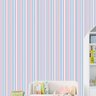 Papel de Parede Adesivo Listrado 026 Rosa 4.20x0.58m - 1