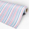 Papel de Parede Adesivo Listrado 026 Rosa 4.20x0.58m - 3