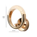 Ver imagem 6 de Arandela Moderna Cabeceira Led 4w 3000k Dourada Mezzo 10x21cm Bivolt Mais Luz