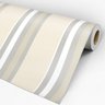 Papel de Parede Adesivo Listrado 019 Bege 3.00x0.58m - 3