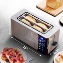 Ver imagem 5 de Elite Gourmet Torradeira Digital Longa 4 Fatias com Função Bagel e Timer Led