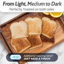 Ver imagem 7 de Elite Gourmet Torradeira Digital Longa 4 Fatias com Função Bagel e Timer Led