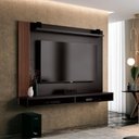 Ver imagem 7 de Painel Tv Até 50" Dijon Ripado C/ Prateleira Preto Naturale