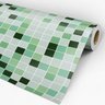 Papel de Parede Adesivo Pastilha 006 Verde 3.60x0.58m - 3