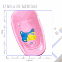 Ver imagem 5 de Banheira Bebe Grande Confortavel Espaco Amplo Pratica Funcional Saboneteira 28l