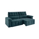 Ver imagem 4 de Sofá Santiago 2,20m Retrátil Reclinável Xflex Sofás Suede