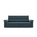 Ver imagem 6 de Sofá Santiago 2,20m Retrátil Reclinável Xflex Sofás Suede