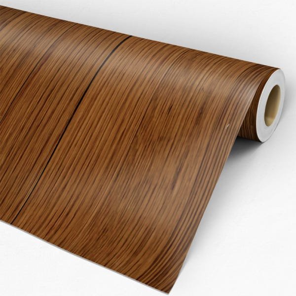 Papel de Parede Adesivo Madeira 029 Marrom 3.60x0.58m - 3