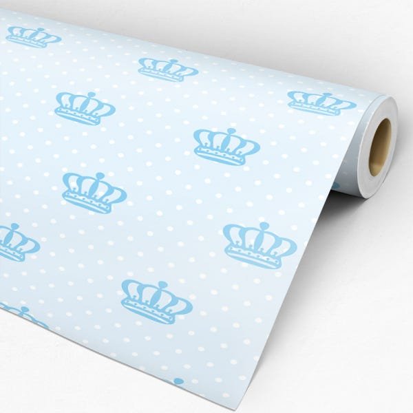 Papel de Parede Adesivo Poá 035 Cinza 1.20x0.58m - 3
