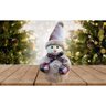 Enfeite Boneco de Neve Gorro Chapéu Decoração de Natal 31cm - 4
