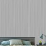 Papel de Parede Adesivo Madeira 021 Cinza 1.80x0.58m - 1