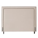 Ver imagem 1 de Cabeceira Cama Box Casal Queen Size Maísa 160cm Com Frame Veludo Bege - Desk Design