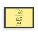 Ver imagem 4 de Kit 8 Molduras A4 Pretas Vidro Antirreflexo Quadro Foto