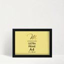 Ver imagem 5 de Kit 8 Molduras A4 Pretas Vidro Antirreflexo Quadro Foto