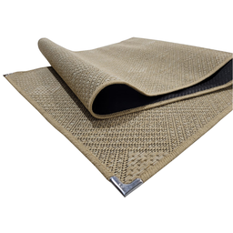 Tapete Corredor Passadeira 2,30 Sisal Bege C/ponteiras Metal - 5