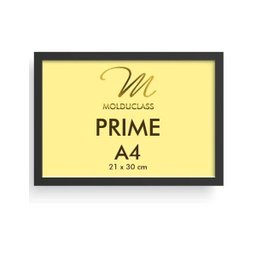 Kit 12 Molduras A4 Pretas para Quadro Foto Vidro - 3