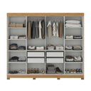 Ver imagem 6 de Guarda Roupa Casal 8 Portas com Pés Paris