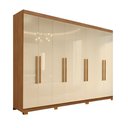 Ver imagem 2 de Guarda Roupa Casal 8 Portas com Pés Paris