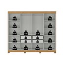 Ver imagem 5 de Guarda Roupa Casal 8 Portas com Pés Paris