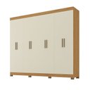Ver imagem 3 de Guarda Roupa Casal 8 Portas com Pés Paris
