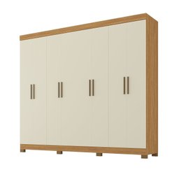 Guarda-roupa Paris 8 Portas Mdp com Pés - 3