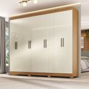 Ver imagem 1 de Guarda Roupa Casal 8 Portas com Pés Paris